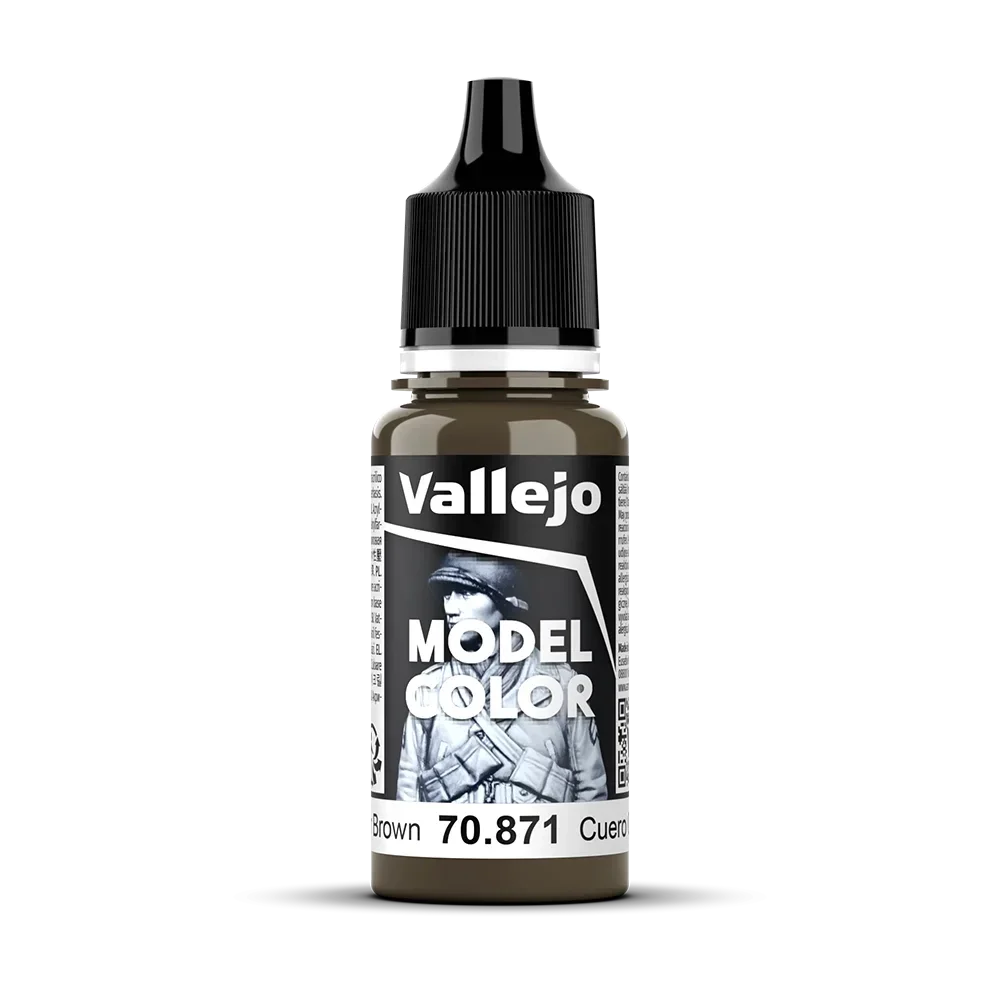 Vallejo 70871 Model Color Lederbraun matt, 18ml