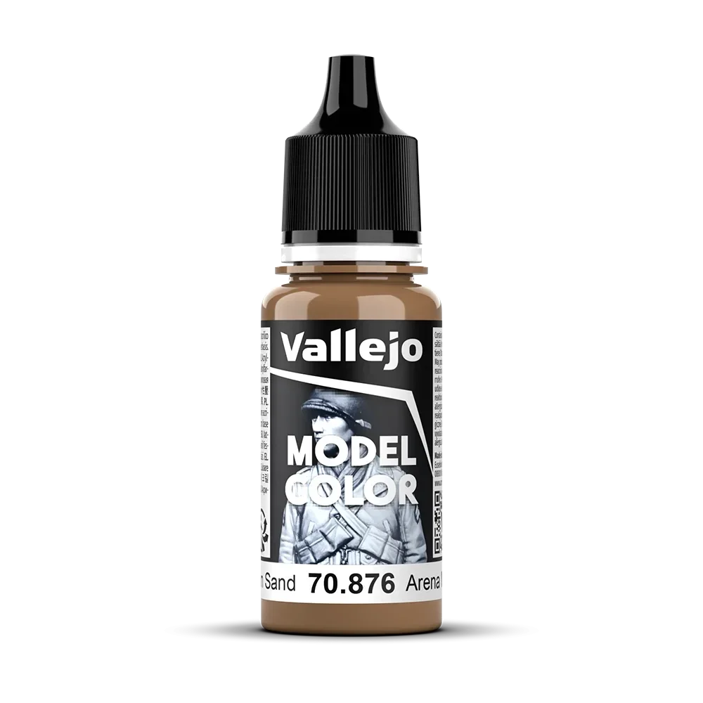 Vallejo 70876 Model Color Sandgelb dunkel matt, 18ml