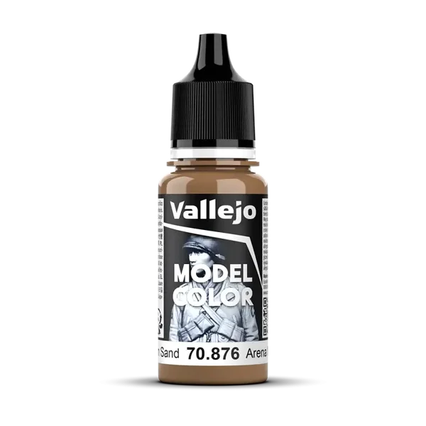 Vallejo 70876 Model Color Sandgelb dunkel matt, 18ml