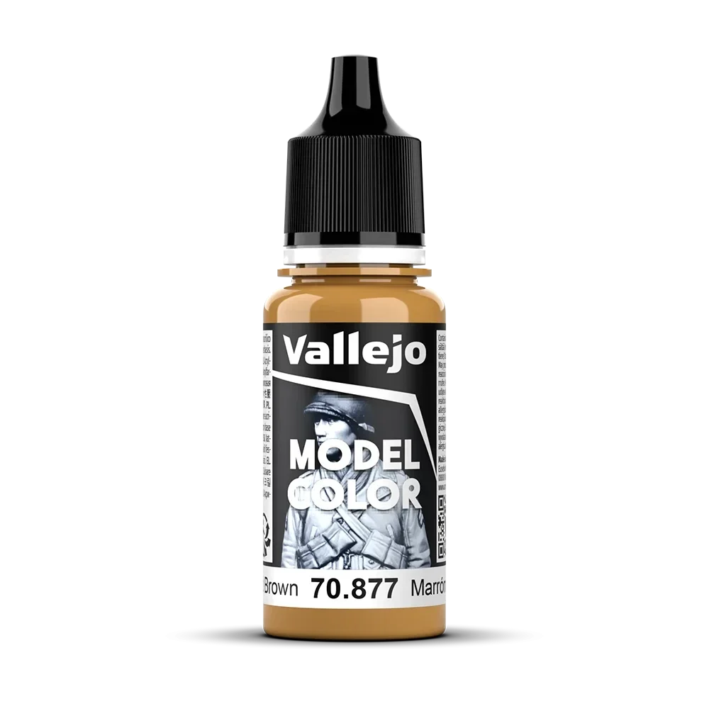 Vallejo 70877 Model Color Goldbraun matt, 18ml