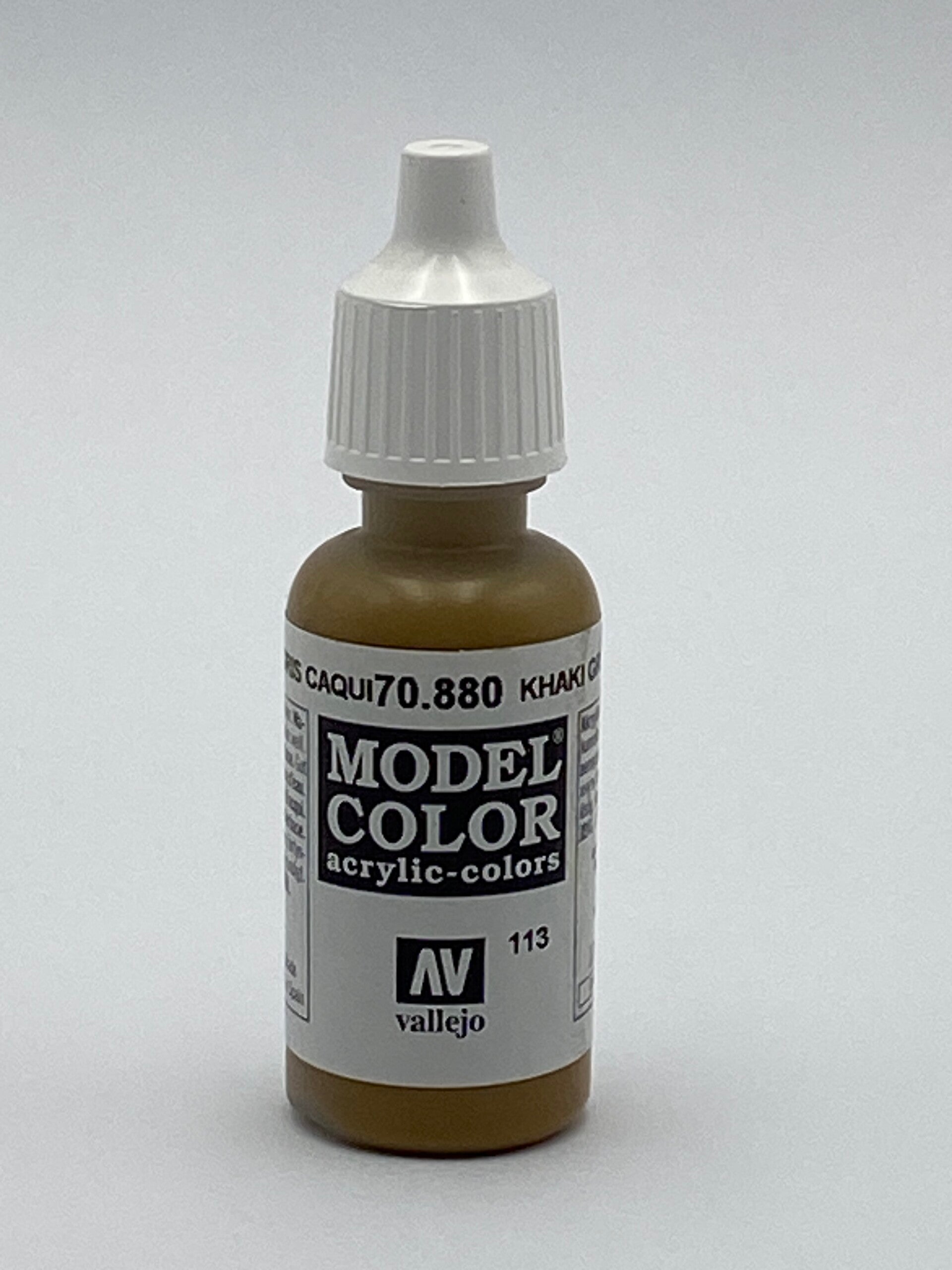Vallejo 70880 Model Color Khakigrau matt, 17ml