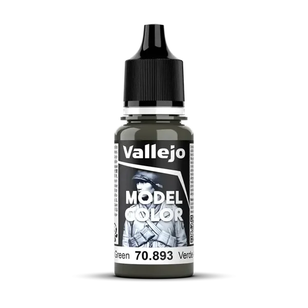 Vallejo 70893 Model Color US Dunkelgrün matt, 18ml