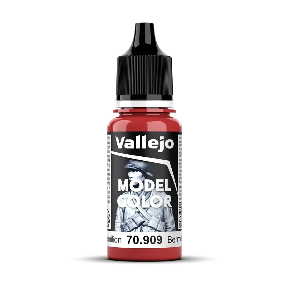 Vallejo 70909 Model Color Verkehrsrot matt, 18ml