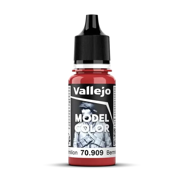 Vallejo 70909 Model Color Verkehrsrot matt, 18ml