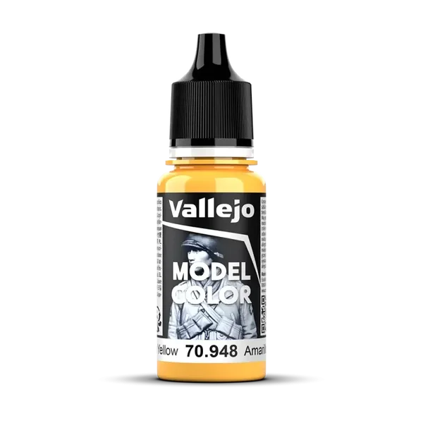 Vallejo 70948 Model Color Safrangelb matt, 18ml