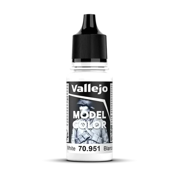 Vallejo 70951 Model Color Weiss matt, 18ml
