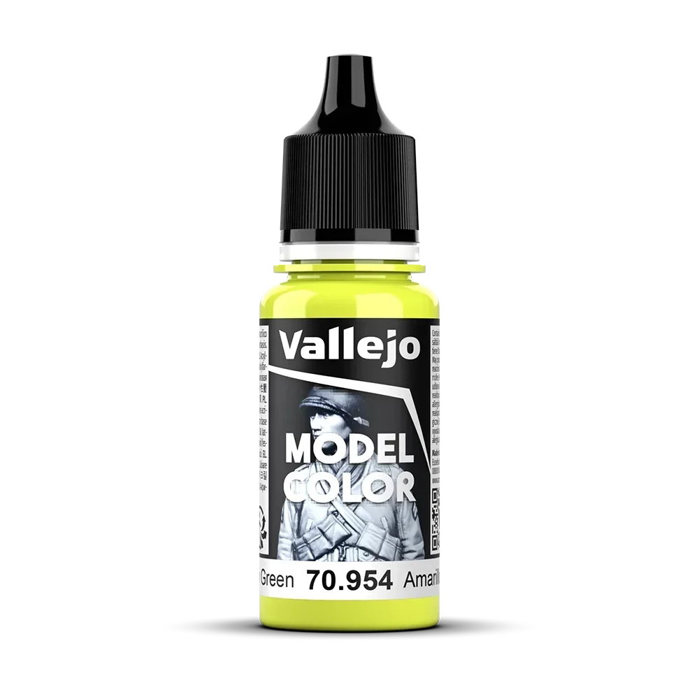 Vallejo 70954 Model Color Grüngelb matt, 18ml