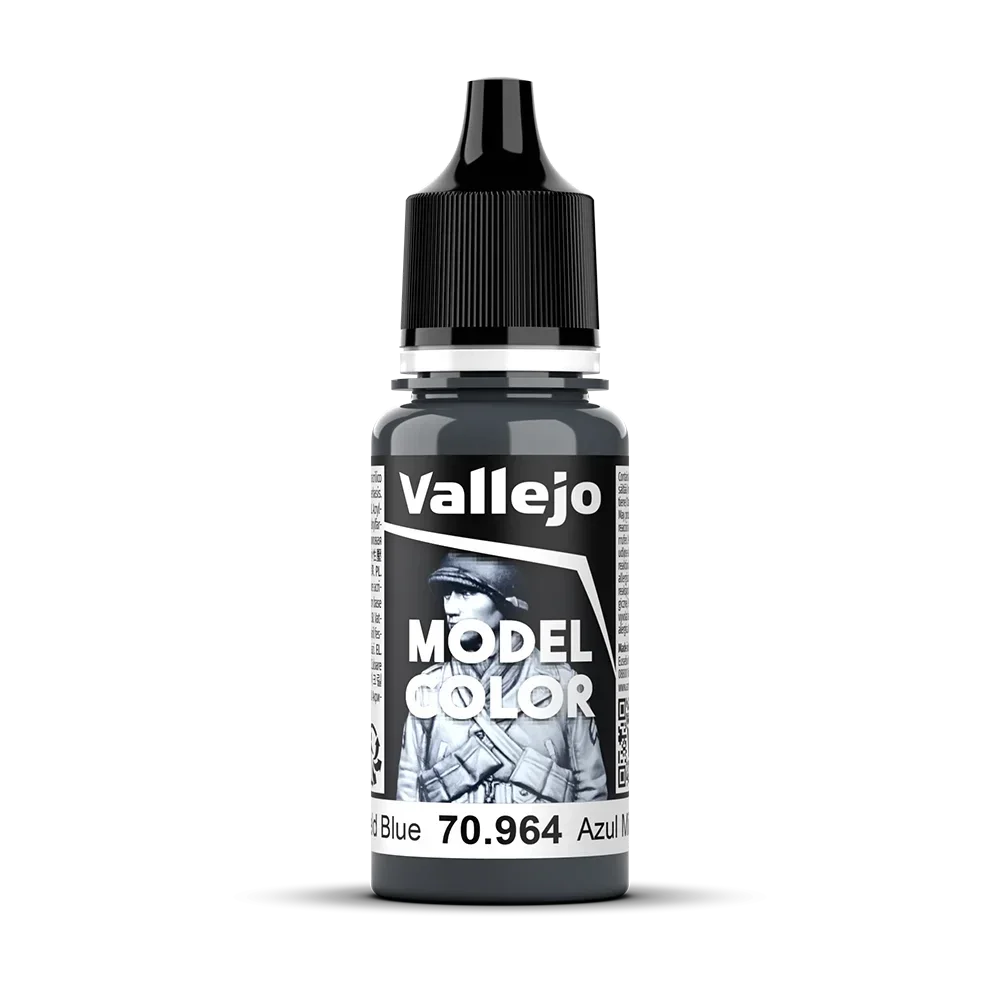 Vallejo 70964 Model Color Graublau hell matt, 18ml