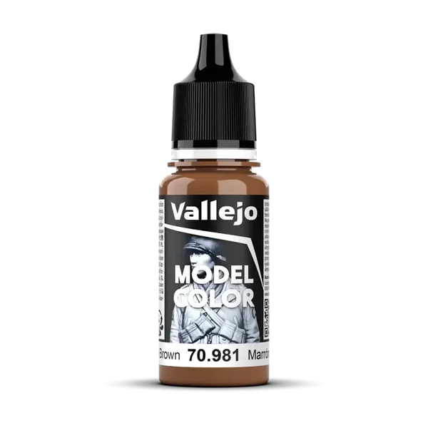 Vallejo 70981 Model Color Orangebraun matt, 18ml