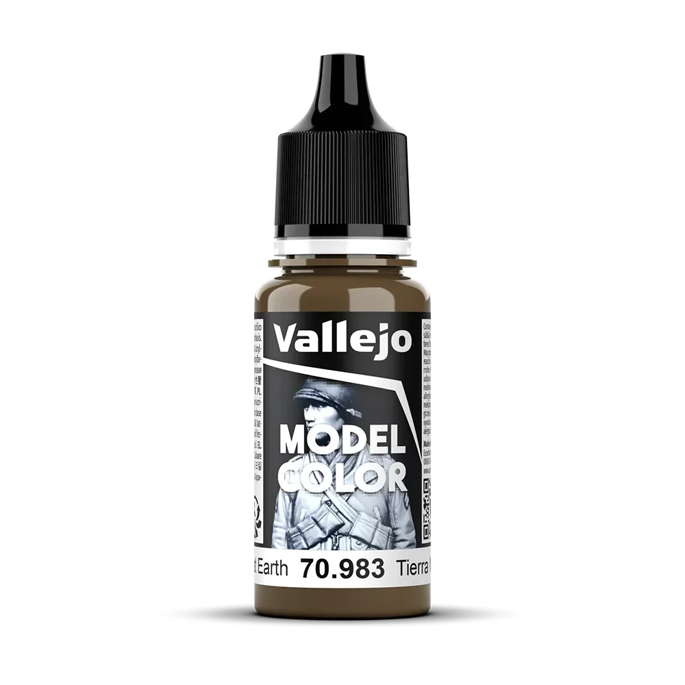 Vallejo 70983 Model Color Terrabraun hell matt, 18ml