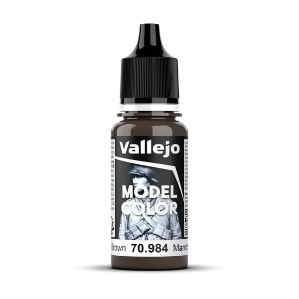 Vallejo 70984 Model Color Terrabraun dunkel matt, 18ml