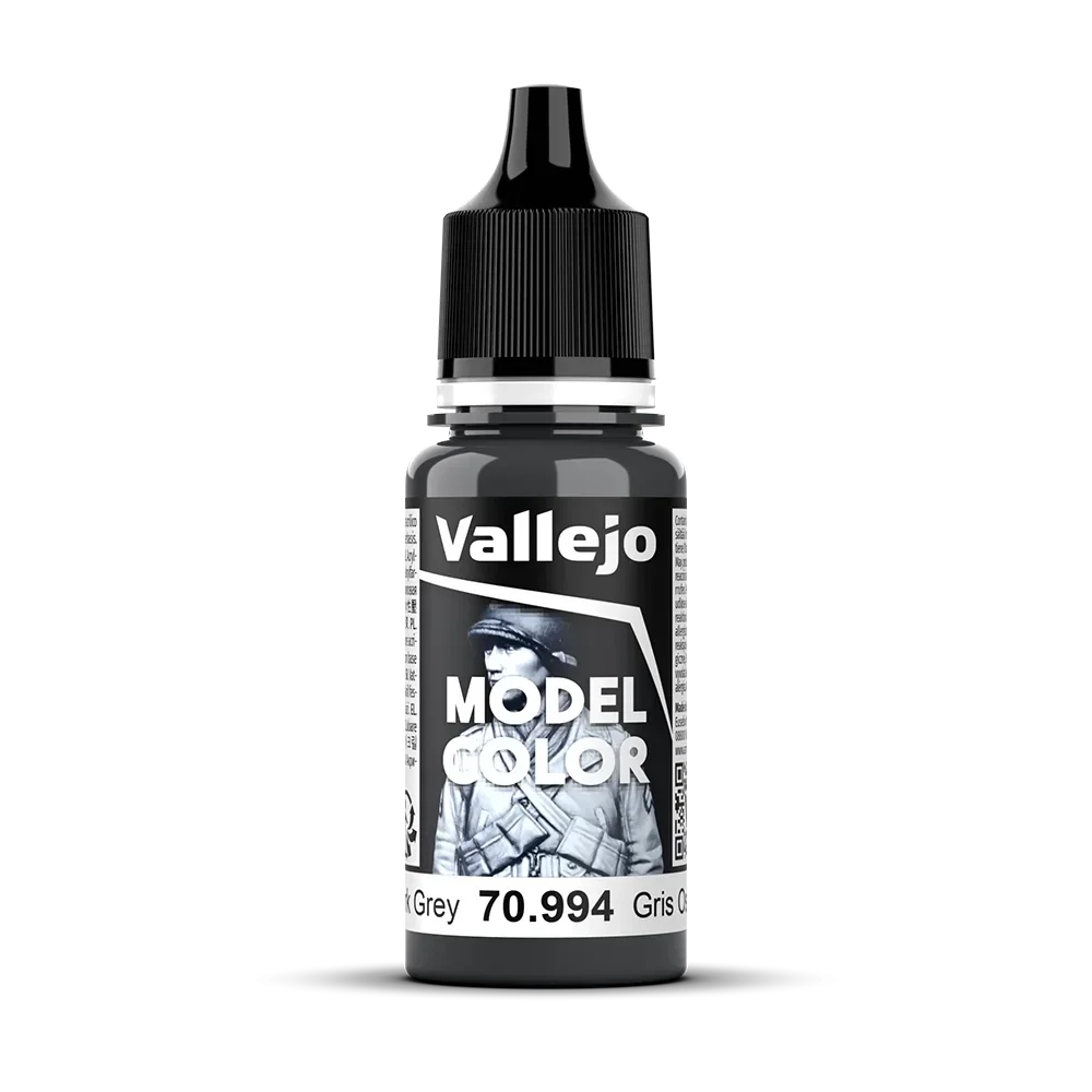 Vallejo 70994 Model Color Dunkelgrau matt, 18ml