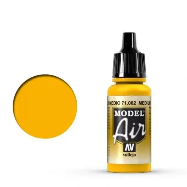 Vallejo 71002 Model Air Hellgelb 17ml