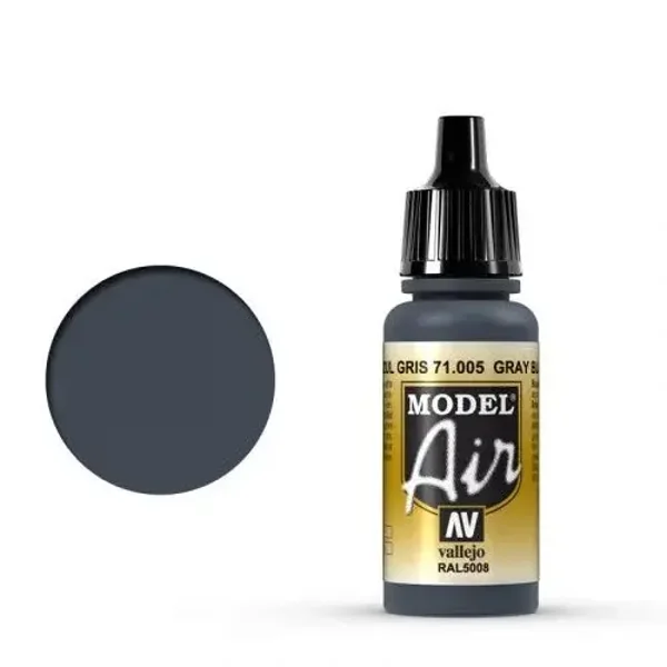 Vallejo 71005 Model Air Graublau 17ml