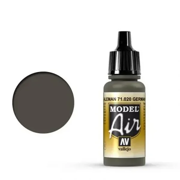 Vallejo 71020 Model Air Grünbraun 17ml