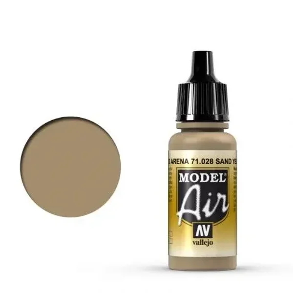 Vallejo 71028 Model Air Sandgelb 17ml