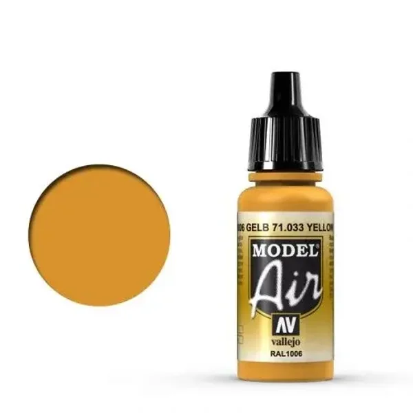 Vallejo 71033 Model Air Ockergelb 17ml