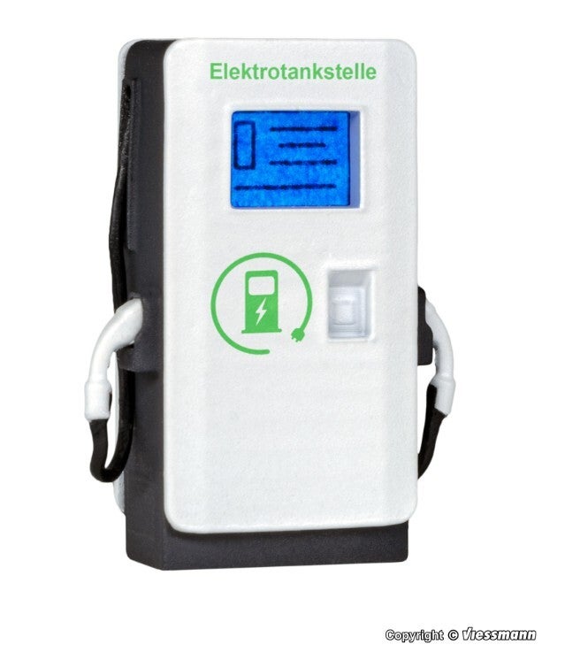 Viessmann 1365 H0 E-Ladesäule mit LED-Beleuchtung