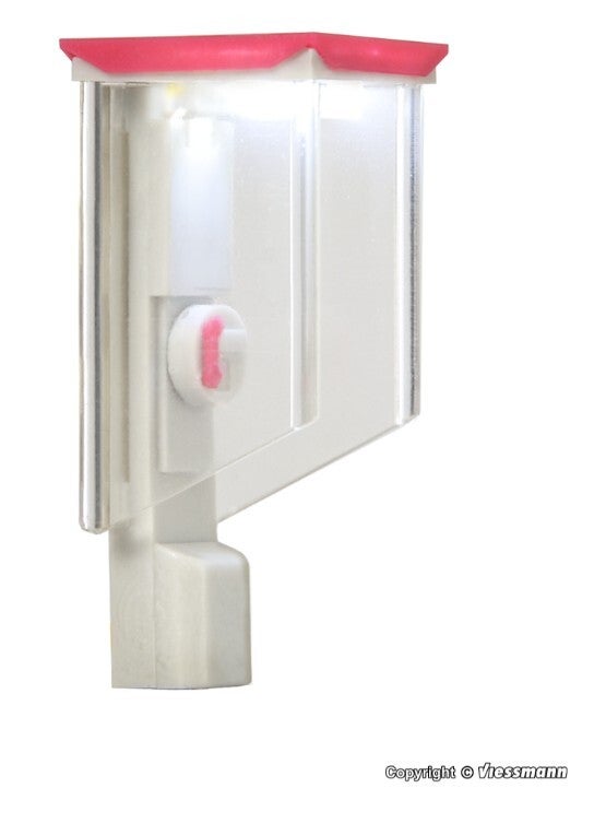 Viessmann 1373 H0 Telefonzelle Telekom offen mit LED-Beleuchtung