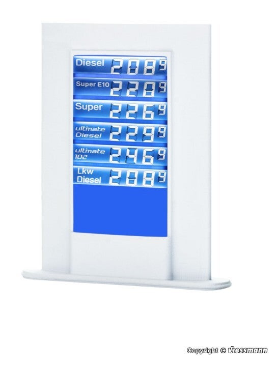 Viessmann 1396 H0 ARAL LCD Preisanzeige, zweiseitig