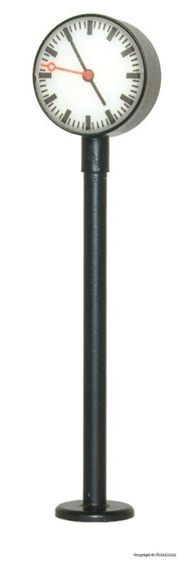 Viessmann 1480 TT Beleuchtete Bahnsteiguhr, LED weiß