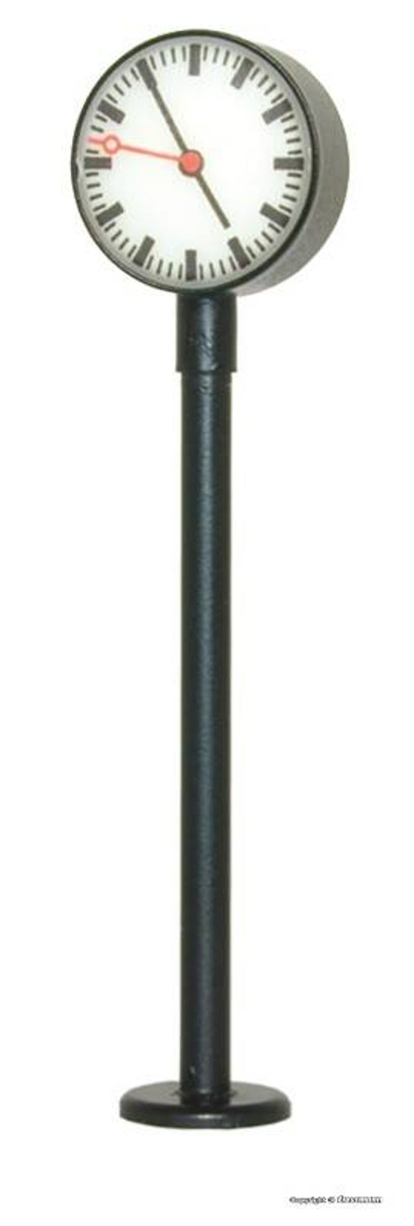 Viessmann 1480 TT Beleuchtete Bahnsteiguhr, LED weiß