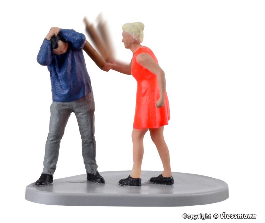 Viessmann 1512 H0 Frau mit Nudelholz, bewegt
