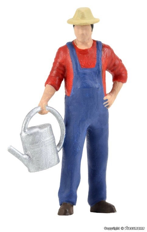 Viessmann 1526 H0 Hobbygärtner mit Gießkanne, bewegt