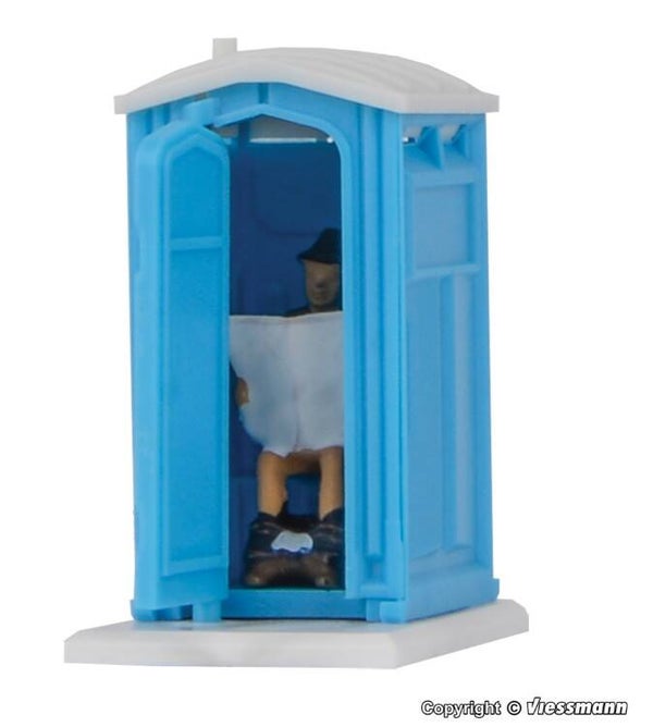 Viessmann 1545 H0 Baustellen-Toilette, bewegt