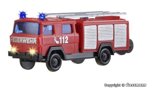 Viessmann 1843 N Feuerwehr-LF 16 MAGIRUS mit elektrischem Blaulicht und Beleuchtung