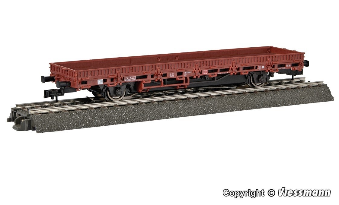 Viessmann 2311 H0 Niederbordwagen mit Antrieb, braun