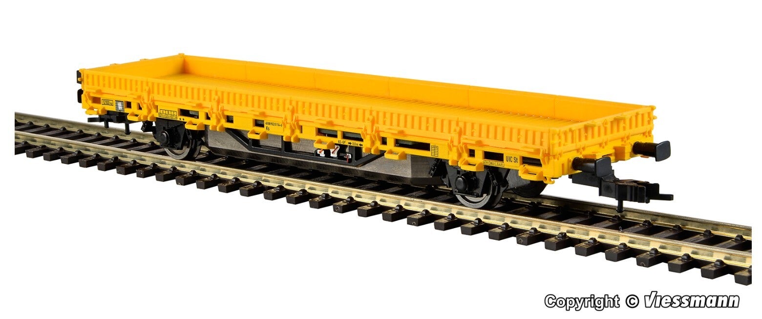 Viessmann 2315 H0 Niederbordwagen mit Antrieb, gelb