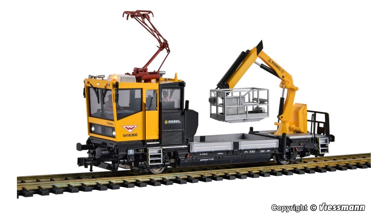 Viessmann 2618 H0 ROBEL Gleiskraftwagen 54.22 WIEBE mit Prüfpantograph und Arbeitskorb