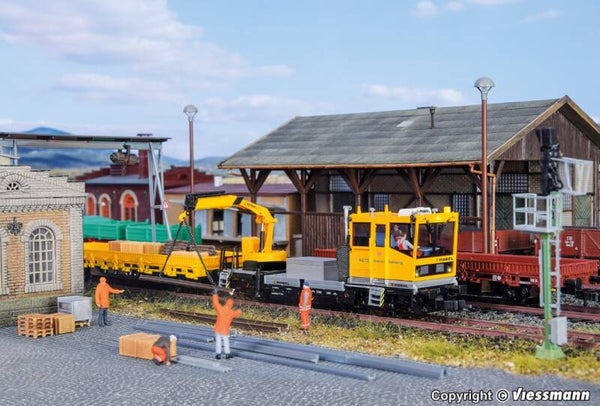 Viessmann 2620 H0 ROBEL Gleiskraftwagen 54.22 DB Netz mit motorisch bewegtem Kran