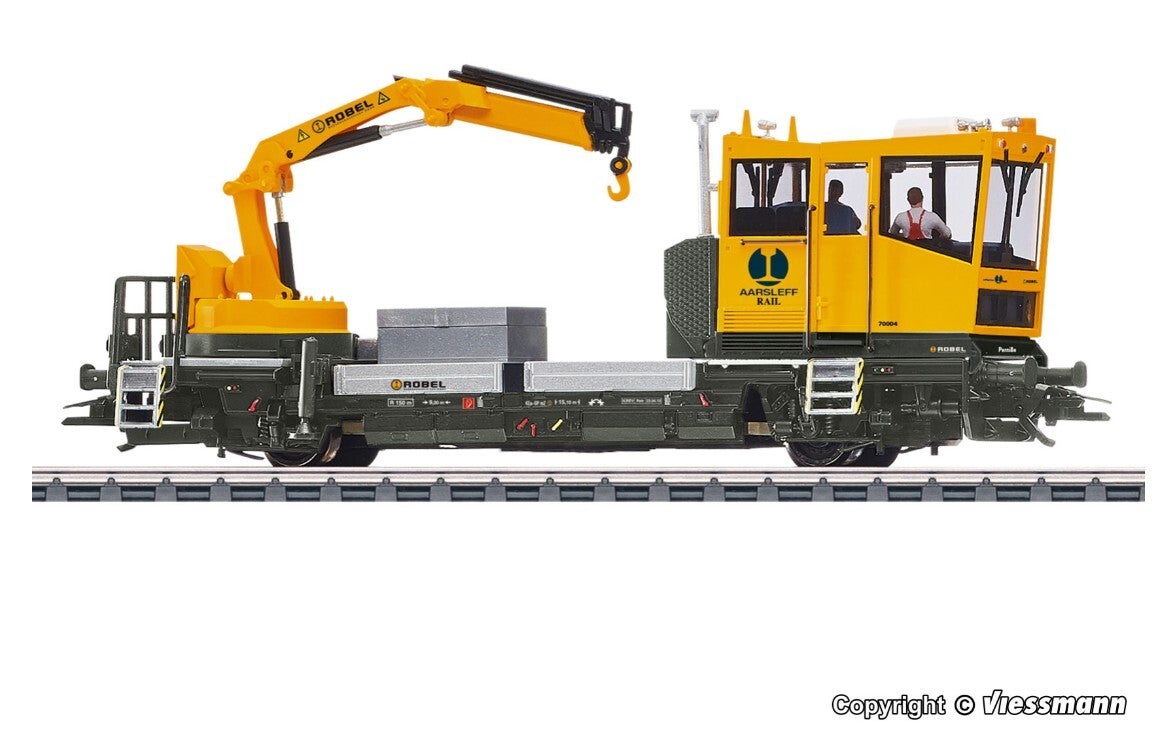 Viessmann 2629 H0 ROBEL Gleiskraftwagen 54.22 Aarsleff Version mit motorisch bewegtem Kran