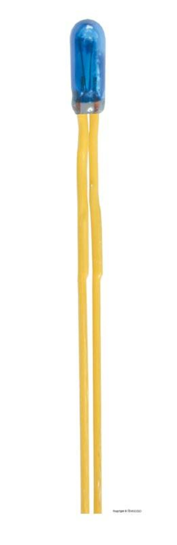 Viessmann 3500 Glühlampen blau T3/4, Ø 2,3 mm, 12 V, 50 mA, 2 Kabel, 2 Stück