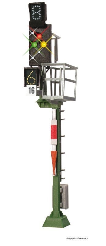 Viessmann 4046 H0 Ks-Mehrabschnittssignal als Ausfahrsignal mit Multiplex-Technologie