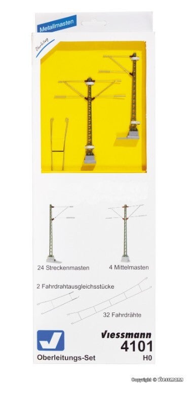 Viessmann 4101 H0 Oberleitungsset ICE