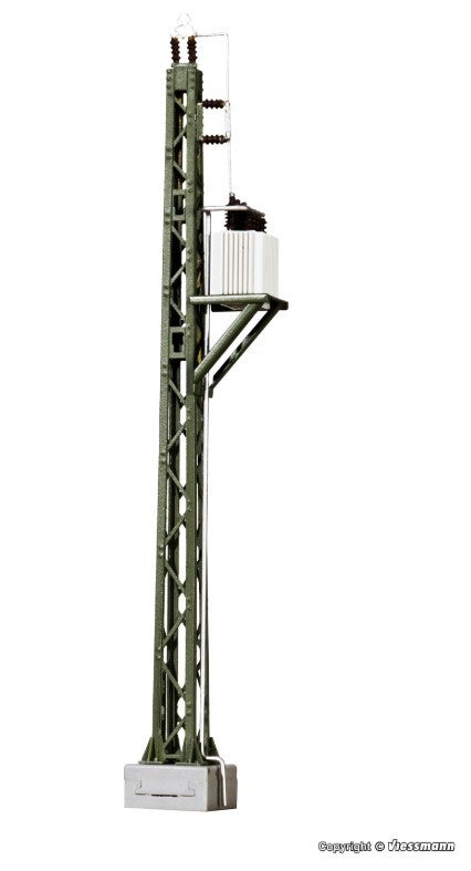 Viessmann 4105 H0 Oberleitungstrafo-Set inkl. Mastkonsole