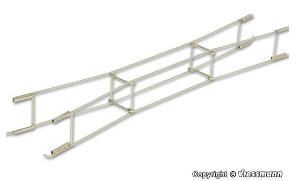 Viessmann 4146 H0 Fahrdrahtstück für Doppelkreuzungsweichen
