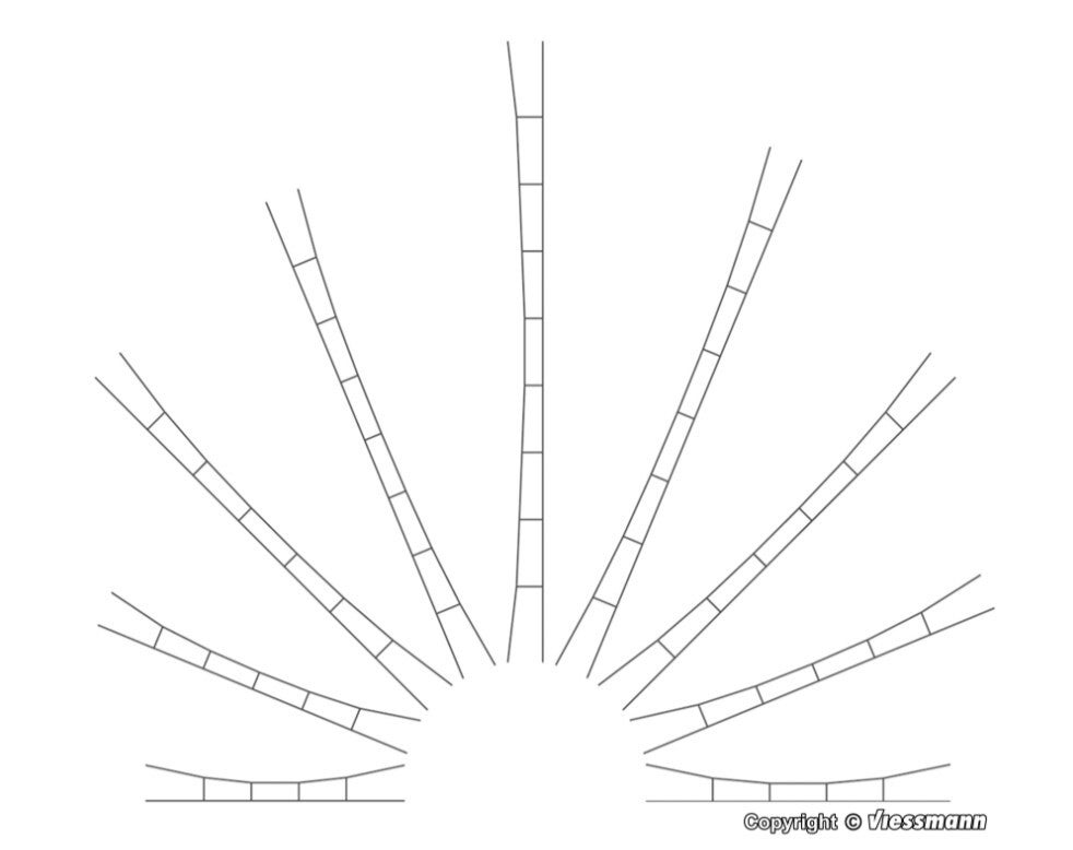 Viessmann 4155 H0 Universal-Fahrdraht 270 – 300 mm, 3 Stück