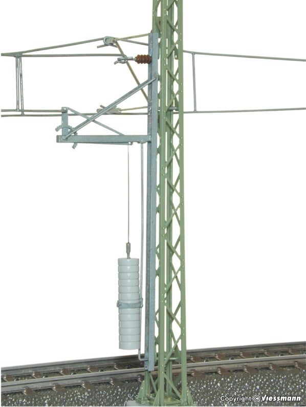 Viessmann 4165 H0 Hebelspannwerk mit Abspannmast