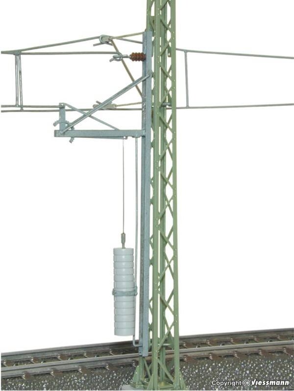 Viessmann 4165 H0 Hebelspannwerk mit Abspannmast