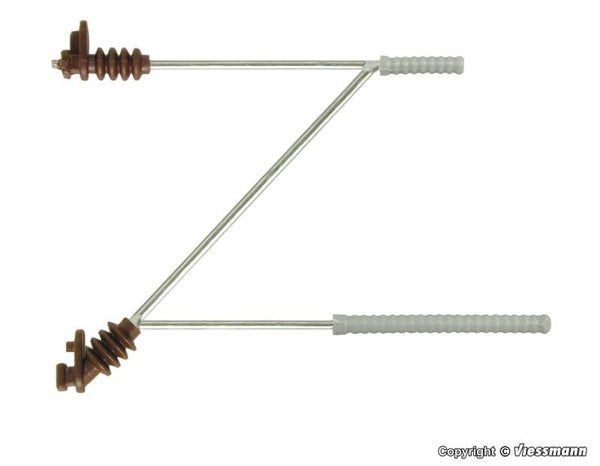Viessmann 4168 H0 Ausleger kurz, 5 Stück