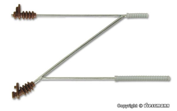 Viessmann 4171 H0 Ausleger, 5 Stück