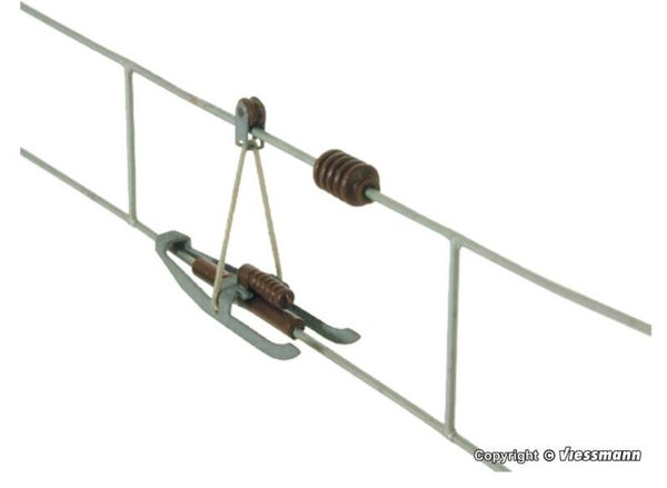 Viessmann 4175 H0 Fahrdrahttrenner, 2 Stück