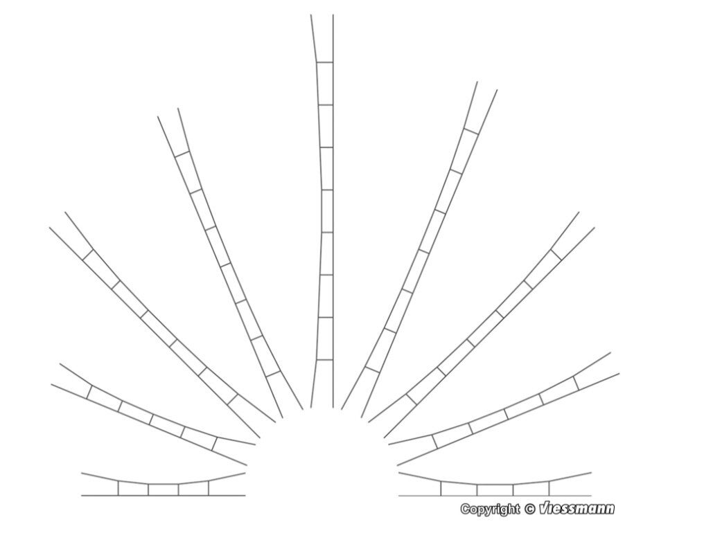 Viessmann 4256 TT Universal-Fahrdraht 218 – 239 mm, 5 Stück