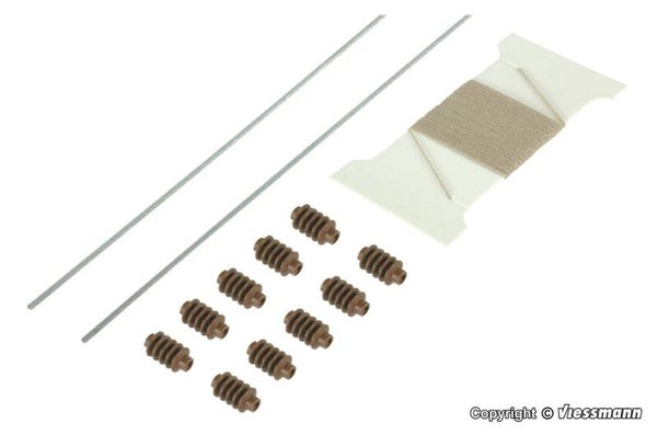 Viessmann 4276 TT Richtseile, Quertragseil und Isolatoren