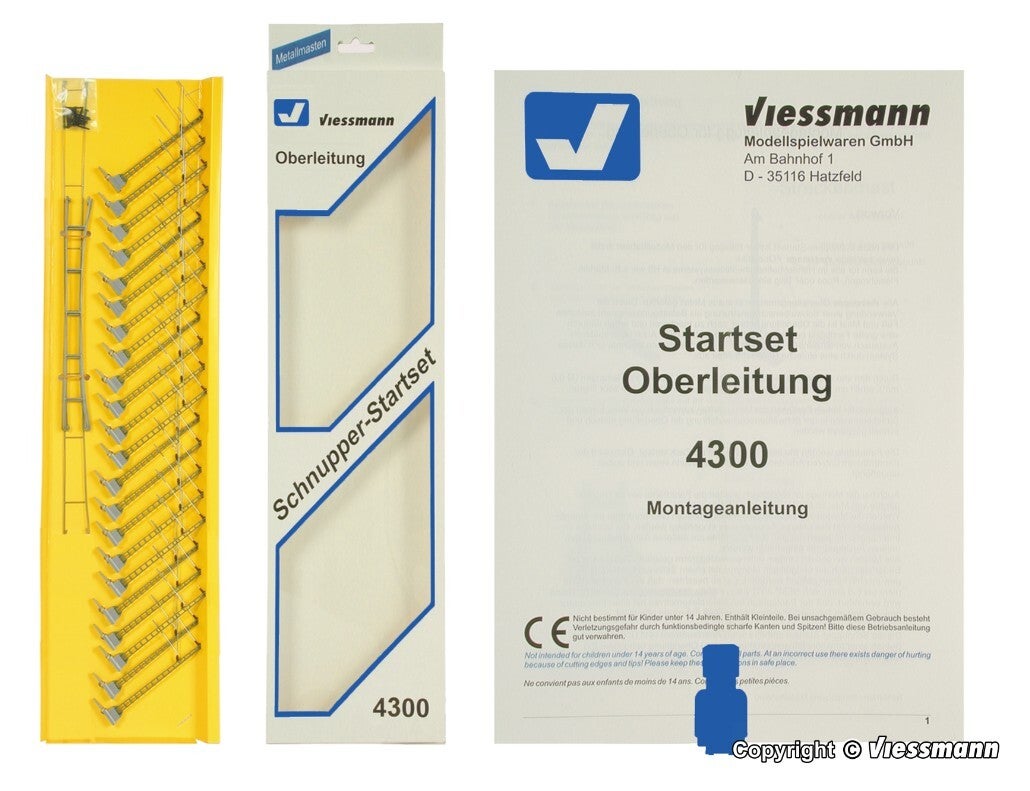 Viessmann 4300 N Startset Oberleitung