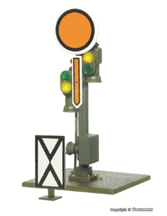 Viessmann 4407 N Form-Vorsignal, Scheibe starr, Flügel beweglich
